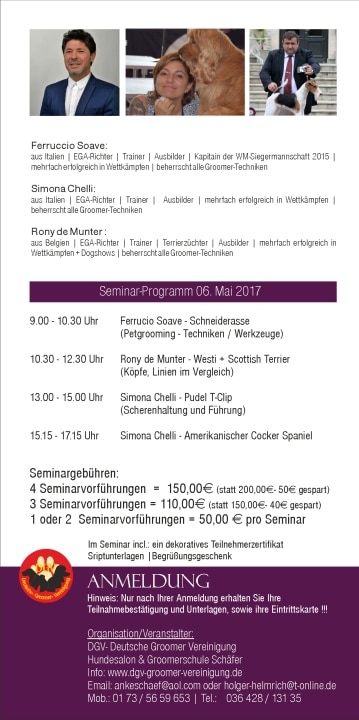 Seminarprogramm